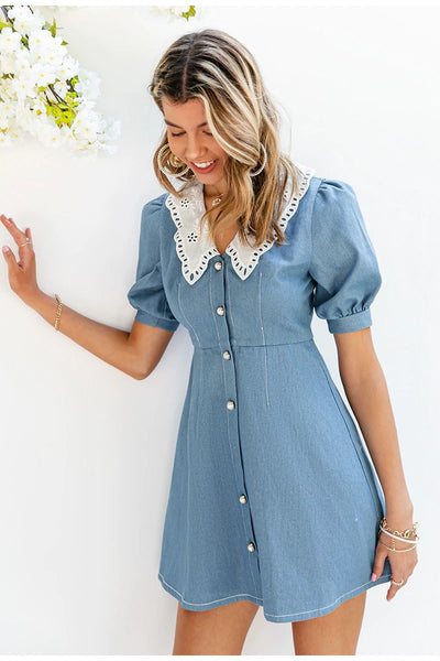 Vintage Bluse Kjole