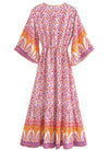 70-Talls Bohemian Flower Dress