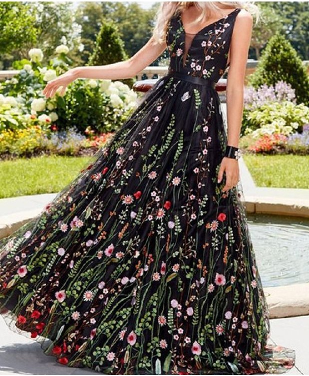 Elegant 60-Talls 70-Tallskjole