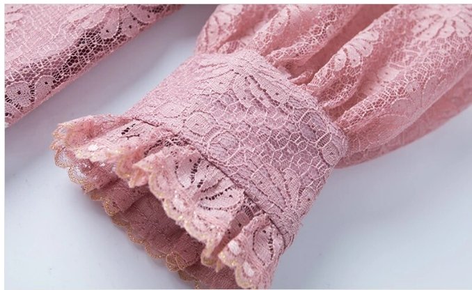 Elegant 40-Talls Jazzkjole Rosa