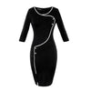 60-Talls Pencil Dress Black