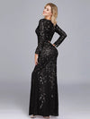 Elegant Aftenkjole - Svart Gatsby