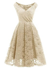 Vintage Ivory Aftenkjole