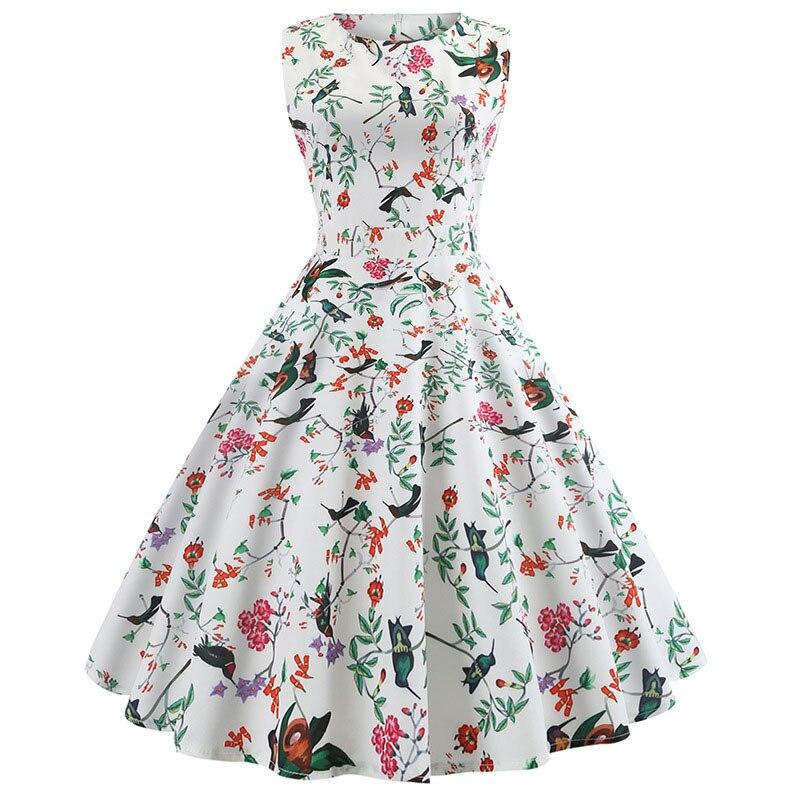 Elegant Feminin Kjole Fra 50-Tallet