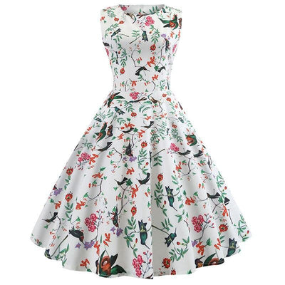 Elegant Feminin Kjole Fra 50-Tallet
