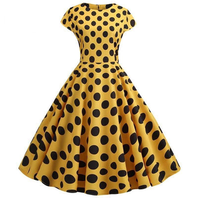Rockabilly Kjole 50-Tallet