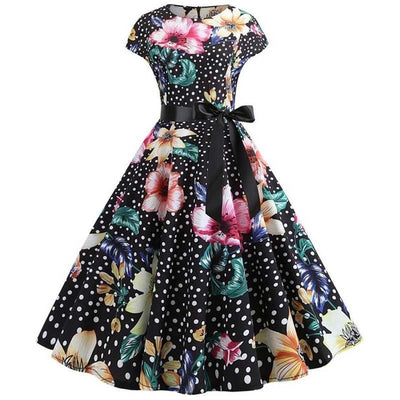 Pin-Up Kjole Fra 50-Tallet