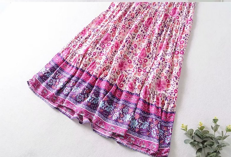 70-Talls Hippiefestivalkjole