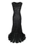 Lang Gatsby-Kjole - Retro Chic Black