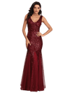 Gatsby Brudekjole - Burgundy
