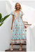 Vintage Bohemian Lang Kjole