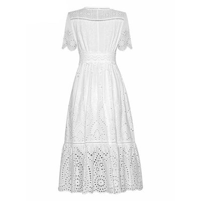 Hvit Vintage Brudekjole