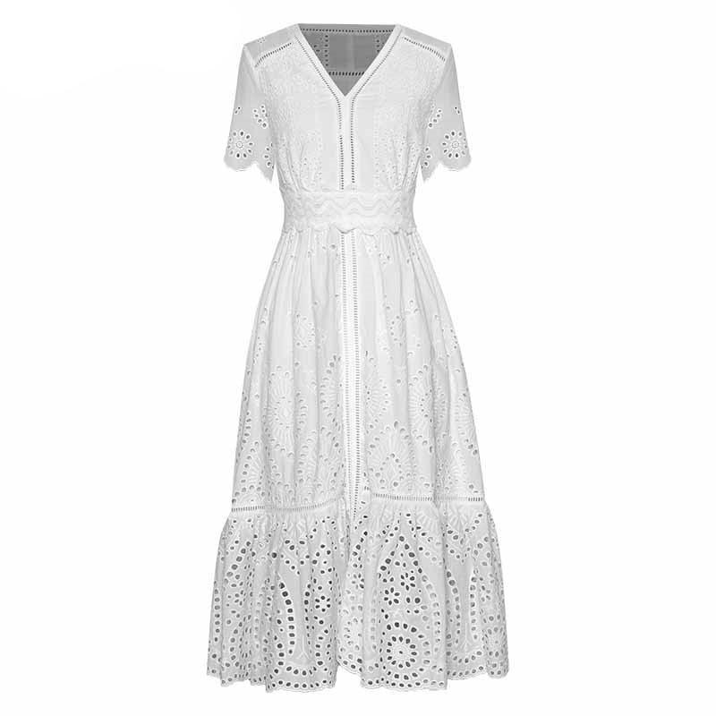 Hvit Vintage Brudekjole