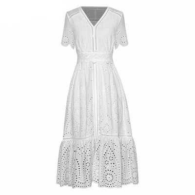 Hvit Vintage Brudekjole