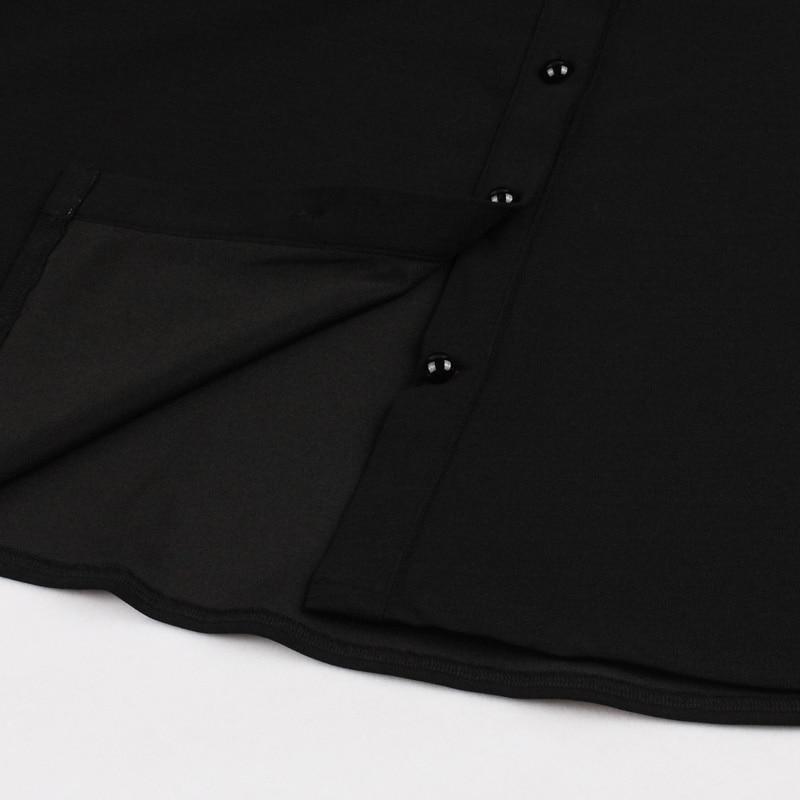 50-Talls Svart Kjole