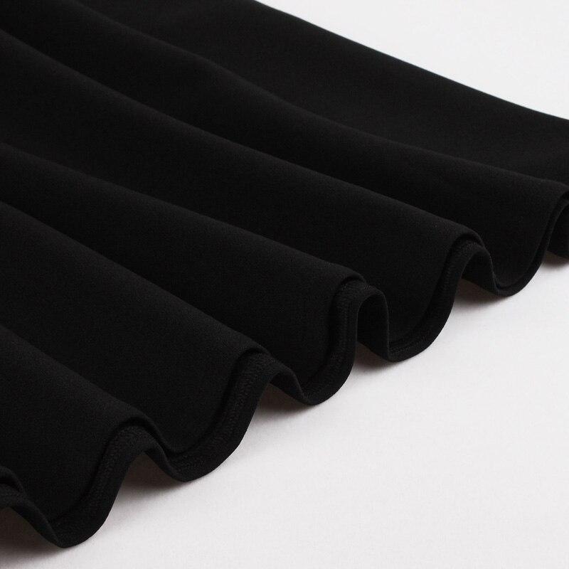 50-Talls Svart Kjole