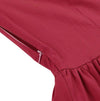 60-Talls Retro Kjole Burgundy