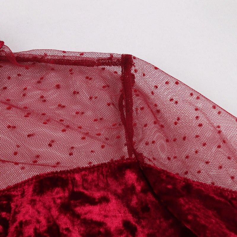 50-Talls Kveldskjole I Fløyel