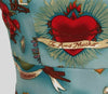 Kjole I Vintage Deco-Stil Fra 50-Tallet