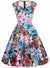 Vintage Kjole I Blomsterstil Fra 50-Tallet