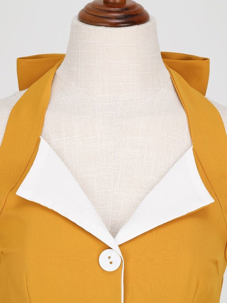 Gul Kjole Fra 60-Tallet