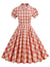 Gingham-Kjole Fra 60-Tallet