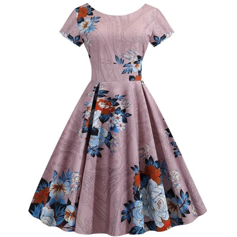 Vintage Elegant Tunikakjole