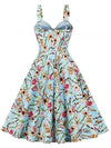 Vintage Tunikakjole Friske Blomster