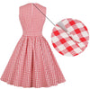 Vintage Gingham Kjolelommer