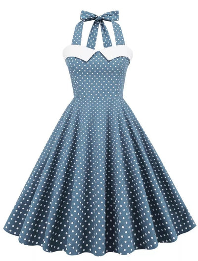Vintage 1950 Stars-Kjole