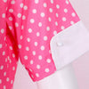 Vintage 50-Talls Rosa Prikkete Kjole