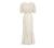 Vintage Beige Kjole Fra 1940-Tallet