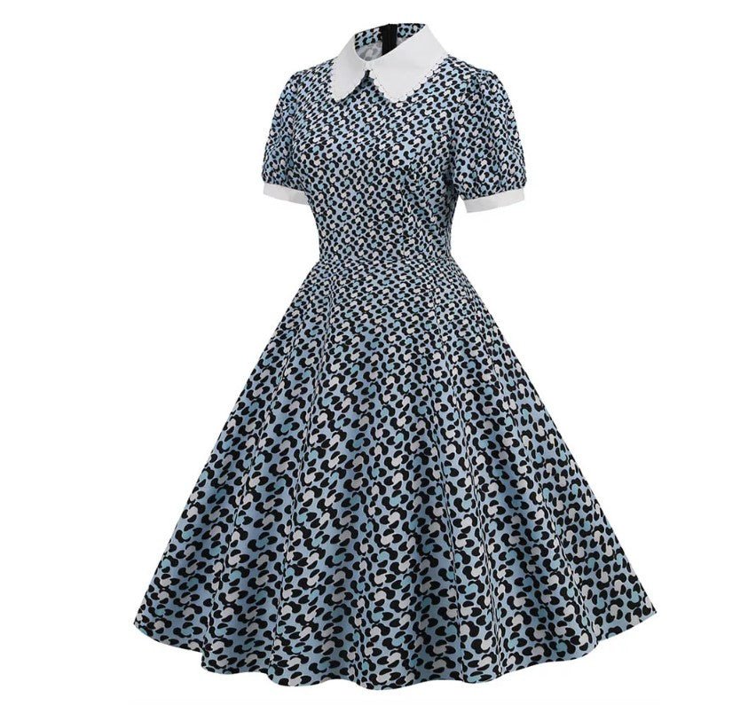 Vintage 50s Guinguette Spirit Dress
