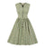 Vintage 50-Tallskjole Plus Size Flowers