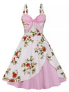 Vintage 50-Talls Rosa Kjole