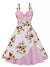 Vintage 50-Talls Rosa Kjole