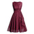 Vintage 50-Talls Aftenkjole Burgundy