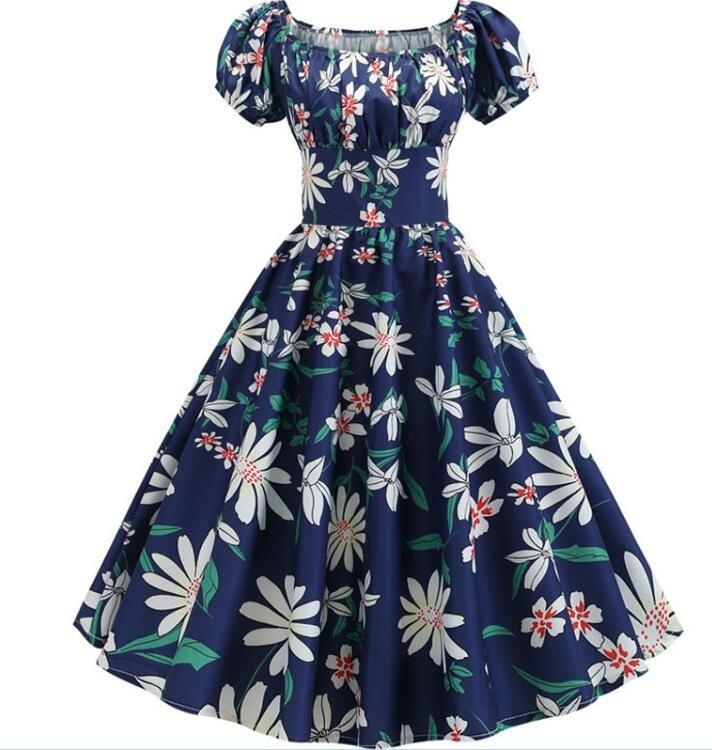 Vintage 60-Talls Landkjole