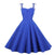 Vintage 60-Talls Elegant Blå Kjole