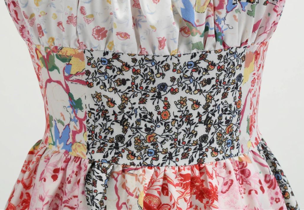 Vintage 60-Talls Liberty-Kjole