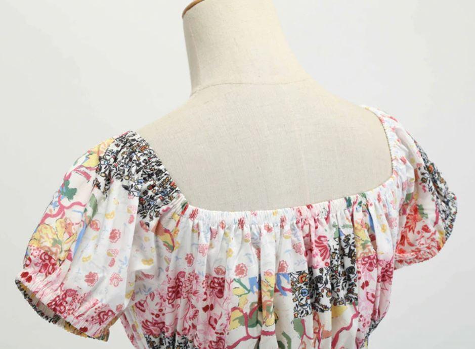 Vintage 60-Talls Liberty-Kjole