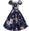 Vintage 60-Talls Kjole Roser