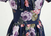 Vintage 60-Talls Kjole Roser