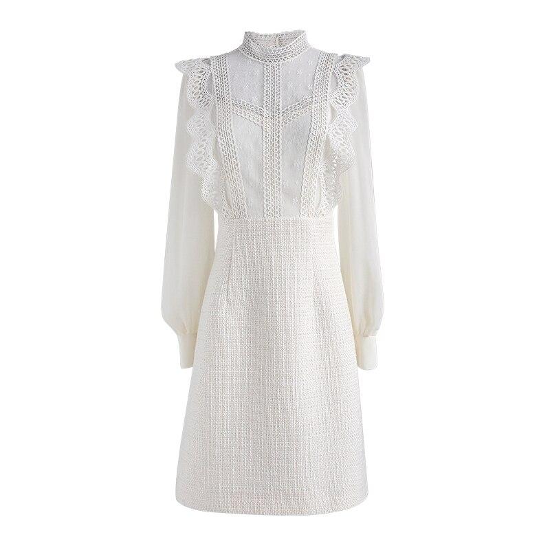 Vintage 30-Talls Beige Kjole