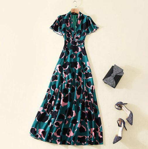 Vintage 40-Talls Bomullskjole