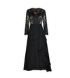 Vintage 40-Talls Designerkjole Svart