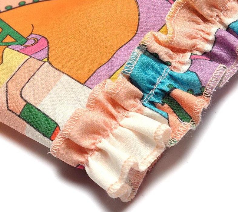 Vintage 40-Talls Kjoletegning