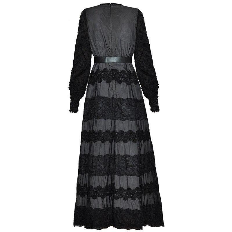 Vintage Kjole Med Lanterneermer Fra 40-Tallet