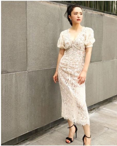 Vintage 40-Talls Brudekjole