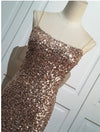 Vintage 40-Talls Bodycon Kjole Khaki